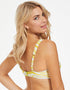 Figleaves Samara Crop Bikini Top Yellow