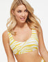 Figleaves Samara Crop Bikini Top Yellow