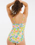 Figleaves Miami Bandeau Swimsuit Retro