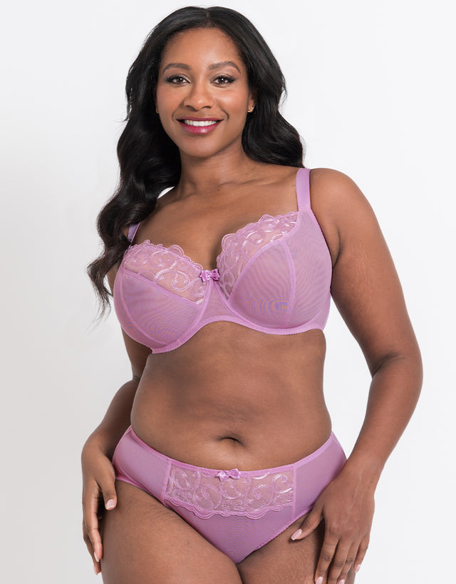 Flirtelle Alice Balcony Bra Mauve