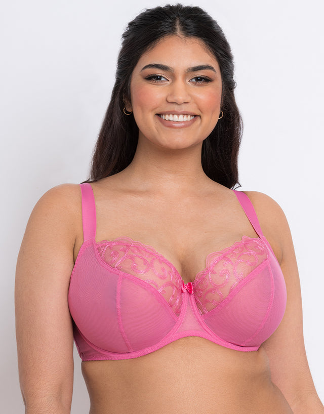 Flirtelle Alice Balcony Bra Pink