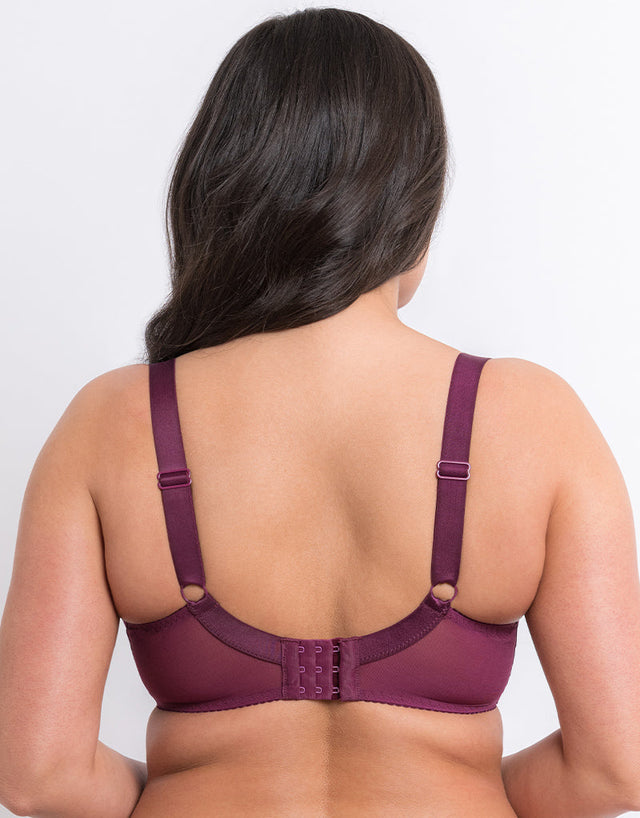 Flirtelle Alice Balcony Bra Plum