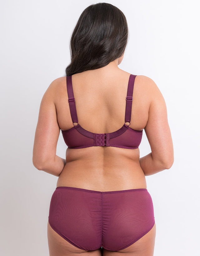 Flirtelle Alice Balcony Bra Plum