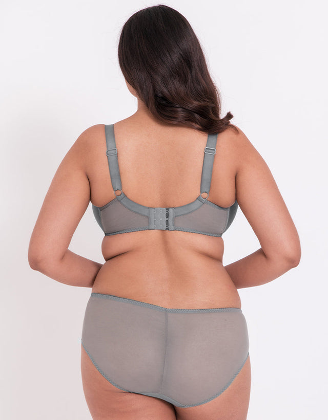 Flirtelle Alice Balcony Bra Silver