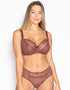 Flirtelle Alice Balcony Bra Truffle