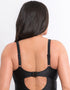 Flirtelle Dubai Escape Balcony Swimsuit Black