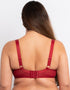 Flirtelle Eve Padded Balcony Bra Rouge/Latte