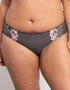 Flirtelle Holly Brazilian Brief Charcoal