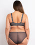 Flirtelle Holly Brazilian Brief Charcoal