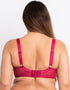 Flirtelle Orla Plunge Bra Raspberry