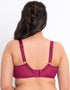 Flirtelle Swirl Balcony Bra Sangria