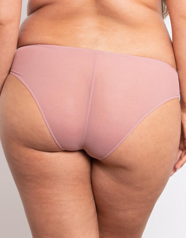 Flirtelle Thalia Brazilian Brief Dusky Pink