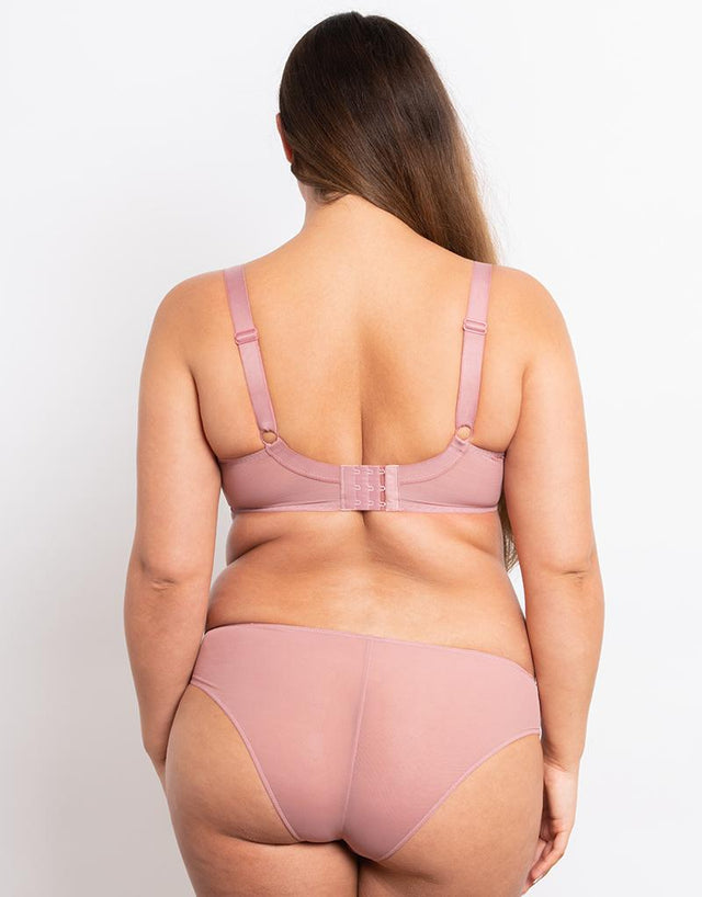 Flirtelle Thalia Brazilian Brief Dusky Pink