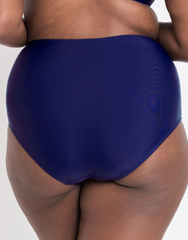 Flirtelle Verona Beach High Waist Bikini Brief Navy