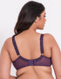 Flirtelle Viola Balcony Bra Fig Purple