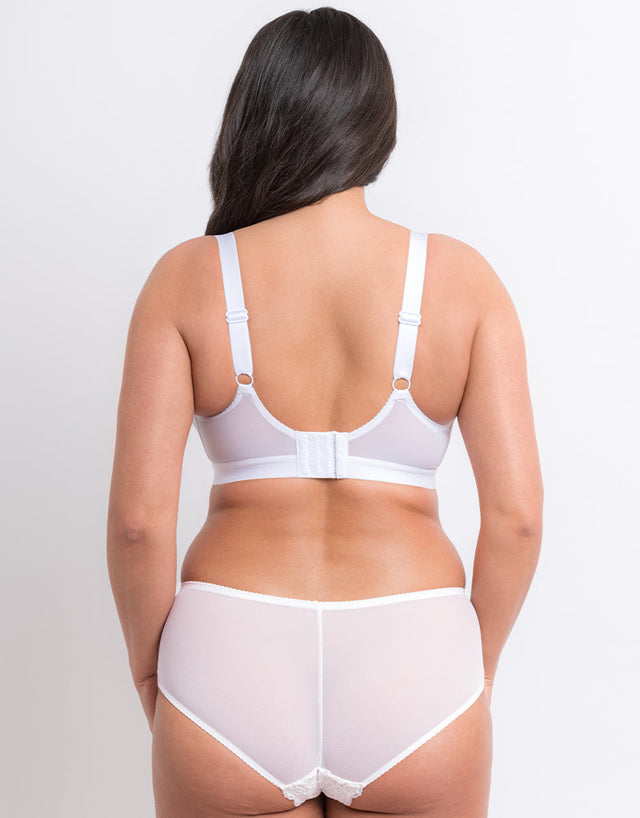 Flirtelle Viola Non-Wired Bralette White