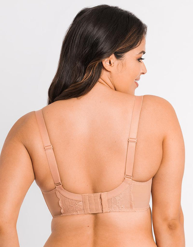 Curvy Kate Flutterby Plunge Bra Latte