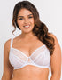 Curvy Kate Flutterby Plunge Bra White