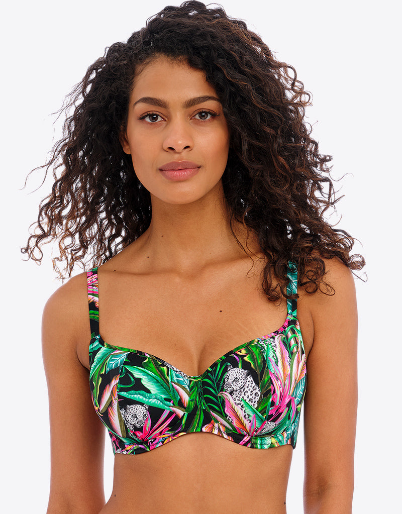 Freya Cala Selva Sweetheart Bikini Top Jungle – Brastop US