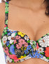 Freya Floral Haze Sweetheart Bikini Top Multi