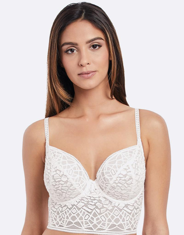 Freya Soiree Lace Bralette White
