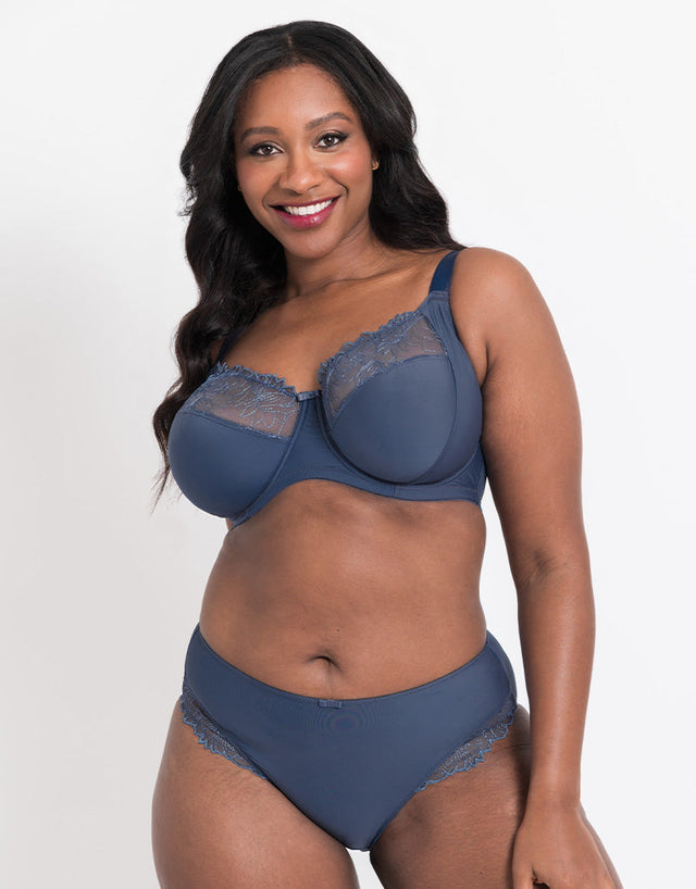 Flirtelle Emilie Classic Brief Denim Blue
