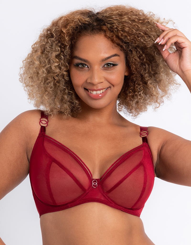 CURVY KATE Caramel Luxe Strapless Multiway Underwire Bra, US 32F