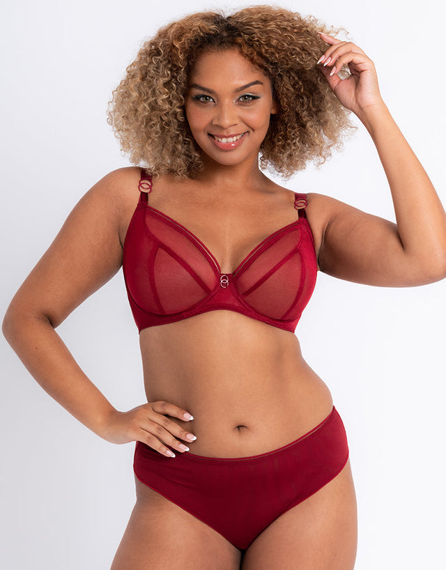 Curvy Kate Lifestyle Short Deep Red