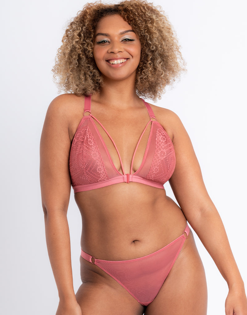 Curvy Kate Centre Stage Deep Thong Pink – Brastop US