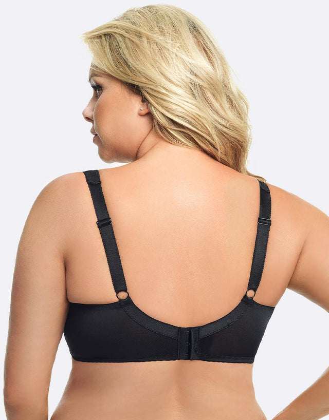 Gorsenia Milano Balconette Bra Black