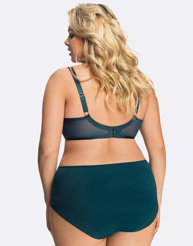 Gorsenia Paradise Balconette Bra Green