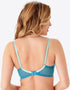 Gossard Superboost Lace Plunge Bra Ocean Blue