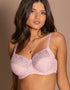 Pour Moi Imogen Rose Embroidered Full Cup Bra Pink/Taupe