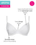 Curvy Kate Lifestyle Plunge Bra White
