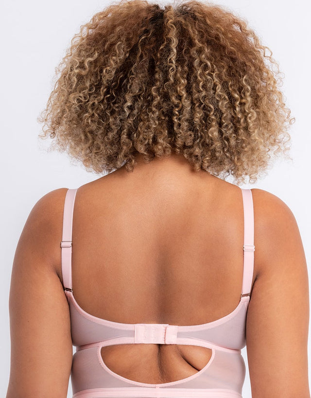 Curvy Kate Lucky Star Plunge Body Blush Pink