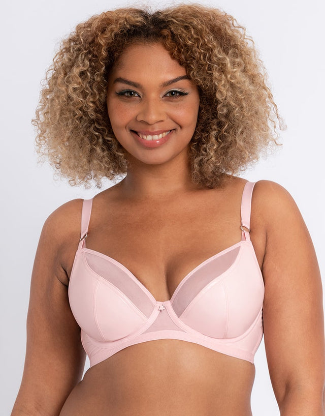 Curvy Kate Lucky Star Plunge Bra Blush Pink