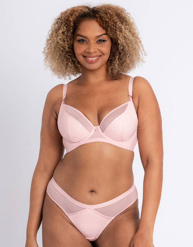 Curvy Kate Lucky Star Brazilian Blush Pink