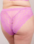 Oola Zig Zag High Waist Brief Violet