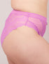 Oola Zig Zag High Waist Brief Violet