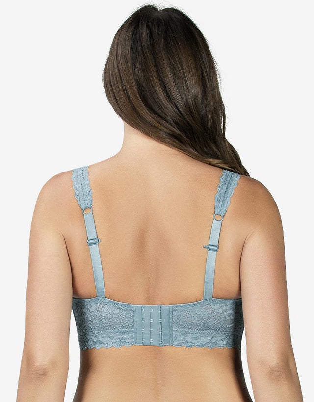 Parfait Adriana Lace Bralette Stone Blue