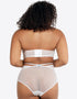 Parfait Amber High Waist Brief Pearl White