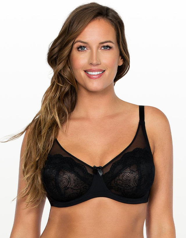 Parfait Carole Unlined Wire Bra Black