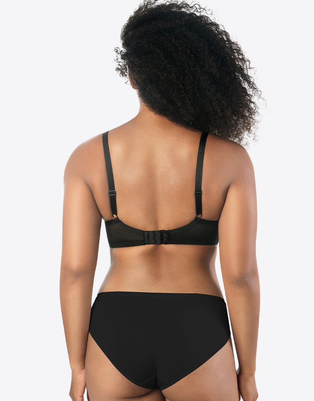 Parfait Casey Plunge T-Shirt Bra Black