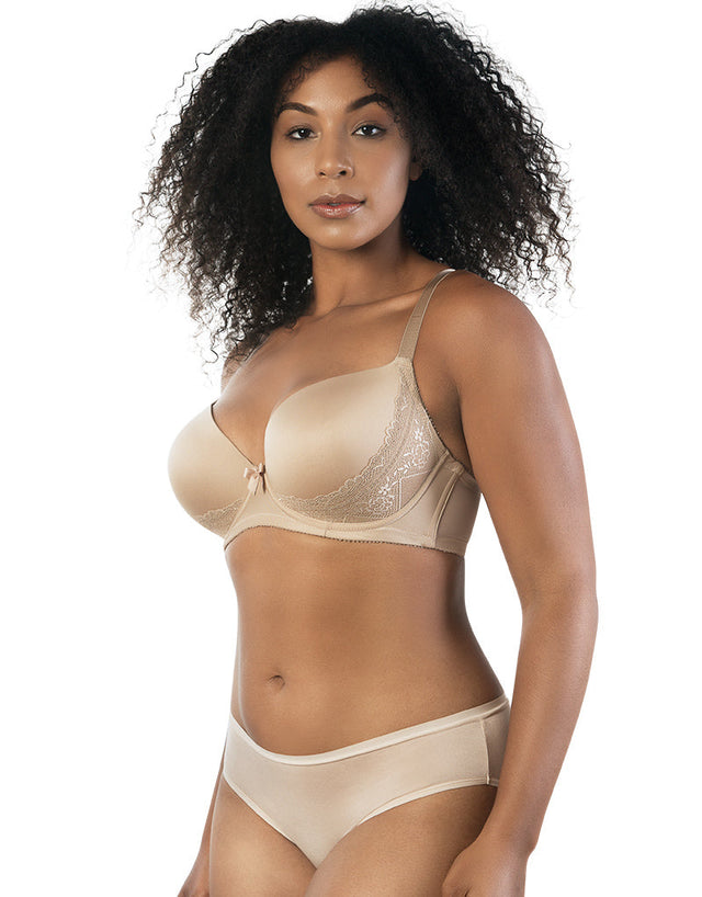 Parfait Casey Plunge T-Shirt Bra Latte