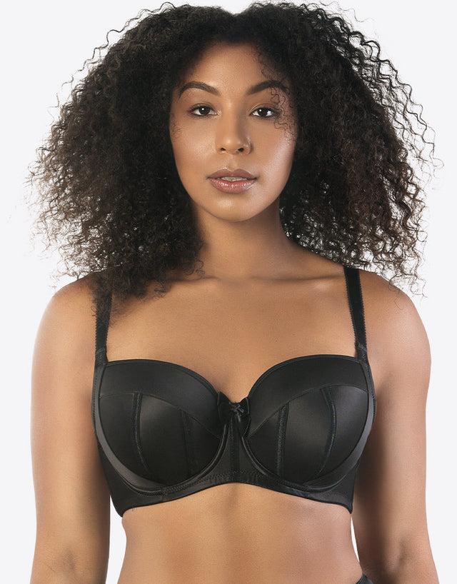Parfait Charlotte Padded Balconette Bra Black