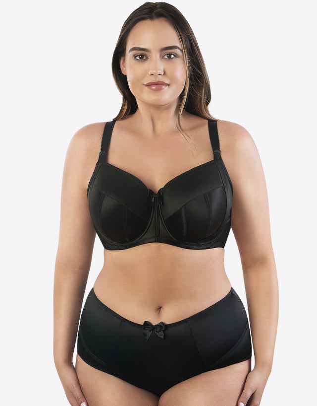 Parfait Charlotte Padded Balconette Bra Black