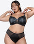 Parfait Charlotte Lace Full Cup Bra Black Onyx