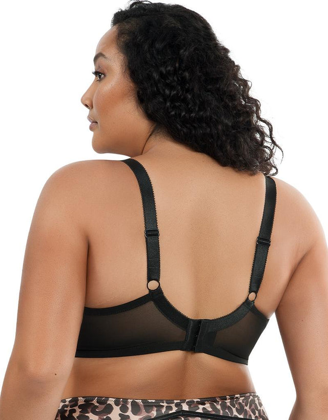 Parfait Charlotte Padded Balconette Bra Leopard Brown