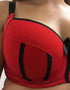 Parfait Charlotte Padded Balconette Bra Racing Red/Black