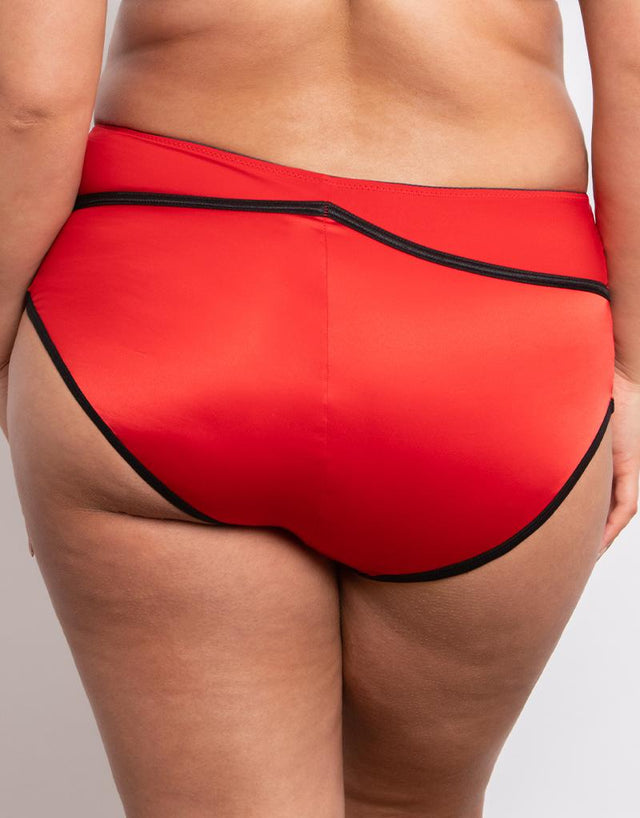 Parfait Charlotte High Waist Brief Racing Red/Black